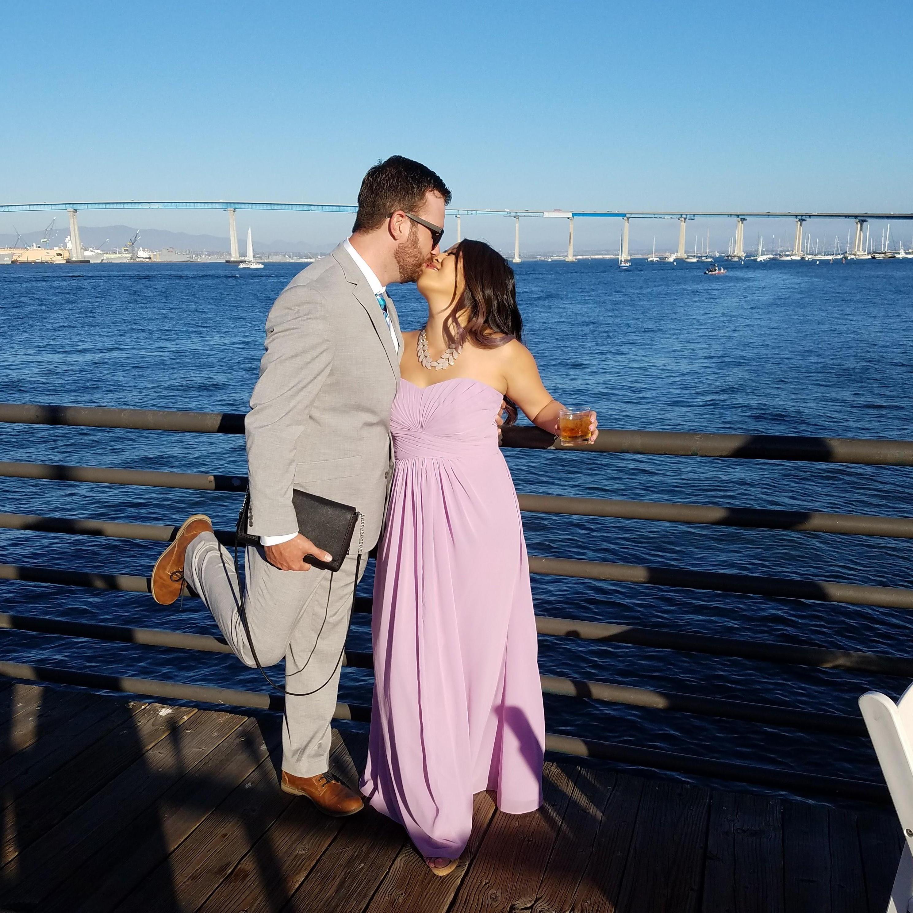 At Trang and Cliff's wedding. <3