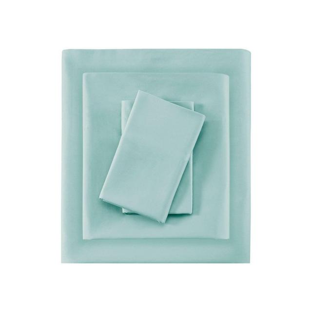 King 600 Thread Count Pima Cotton Sheet Set Seafoam