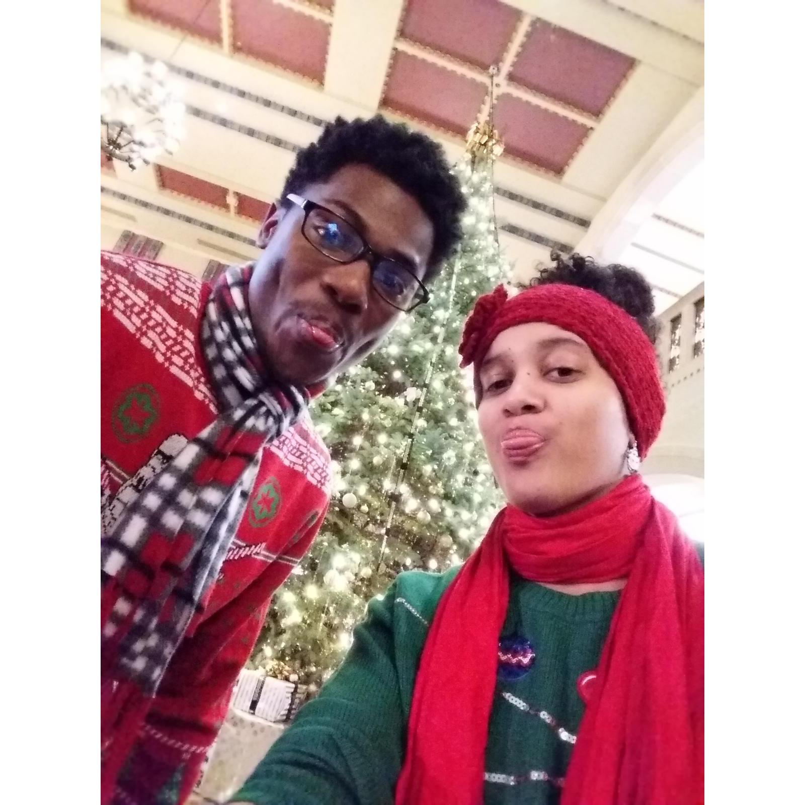 Our first Christmas as a couple!