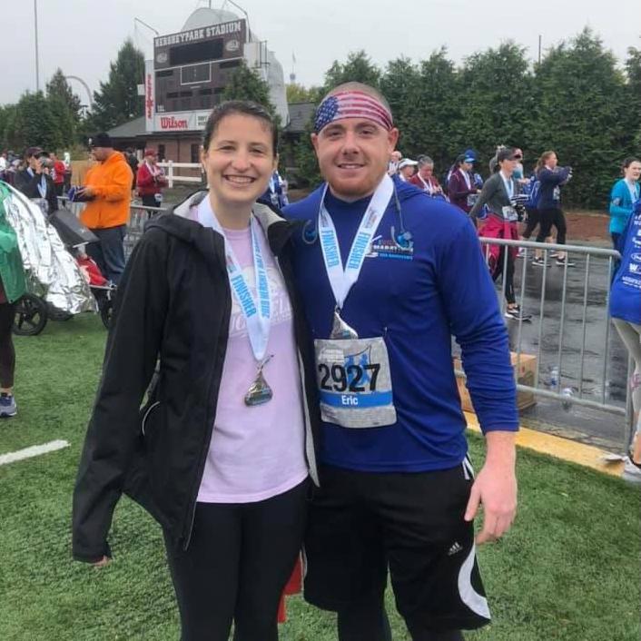 Conquered the Hershey Half together!