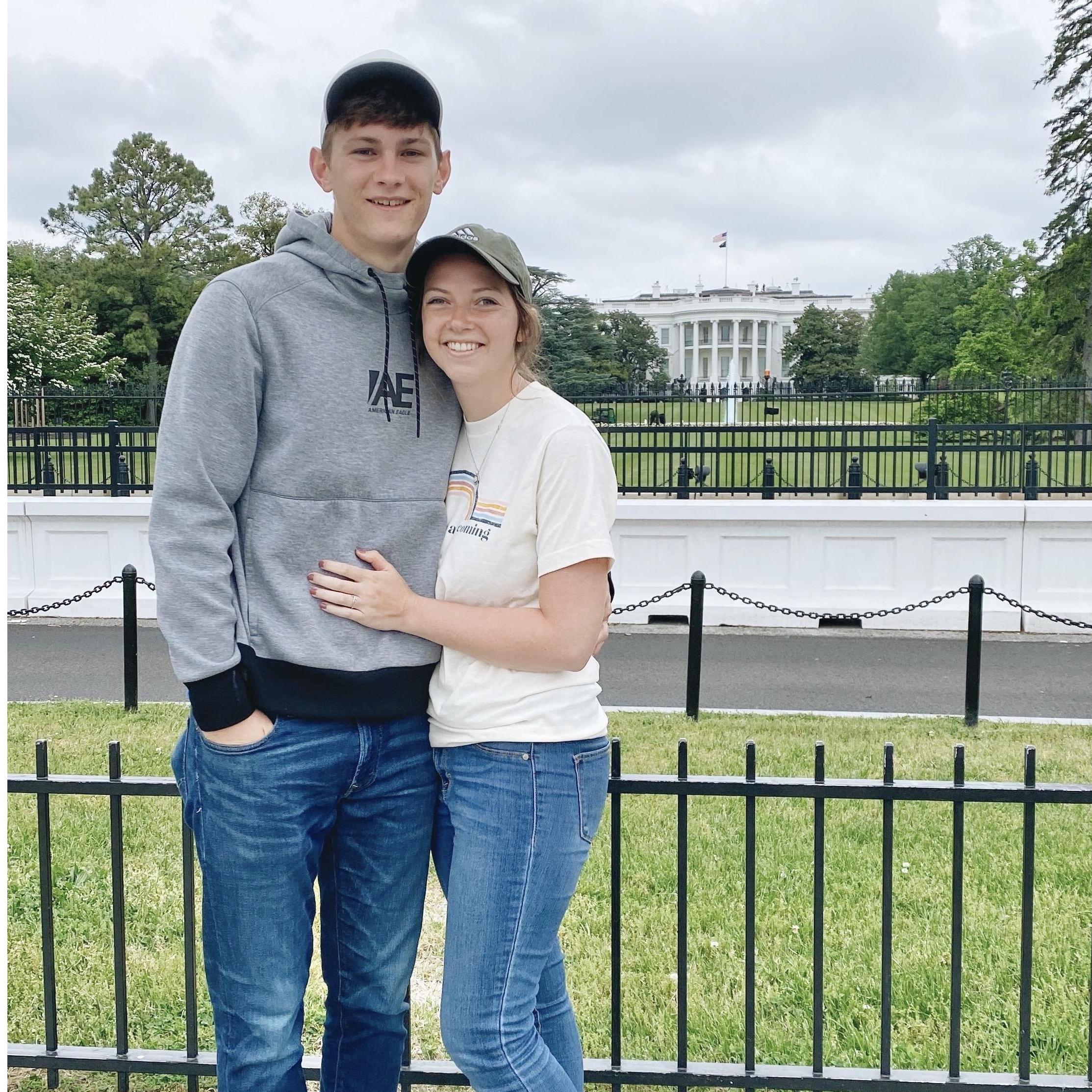 I traveled to see Josh last summer and we explored D.C with his siblings.