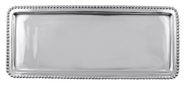 Mariposa Beaded Long Rectangular Tray