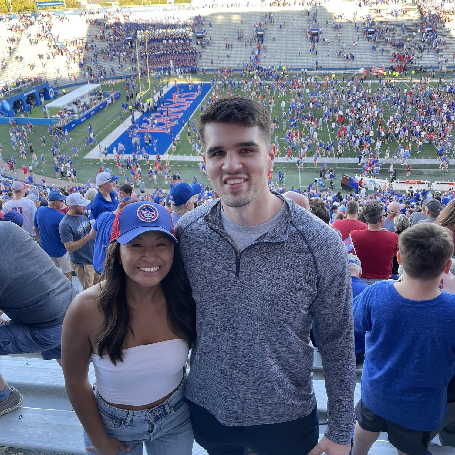 Rock Chalk Jayhawk!