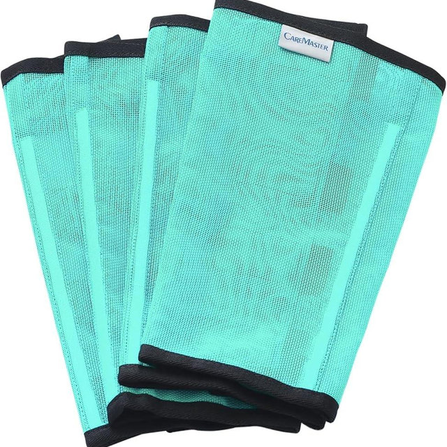 CareMaster Fine Mesh Fly Boots Loose Fitting & Non-Slip Horse Fly Leggings No More Horsefly Nuisance Greatly Reduce Stomping Breathable with Natural Air Flow (Set of 4)