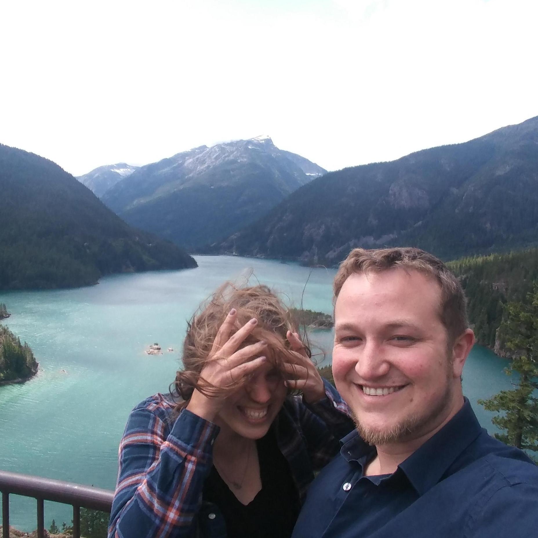 Saylah had wanted to see Diablo lake for a while. 😂
