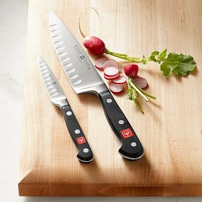 Wüsthof Classic 2-Piece Hollow-Edge Chef's Knife Set