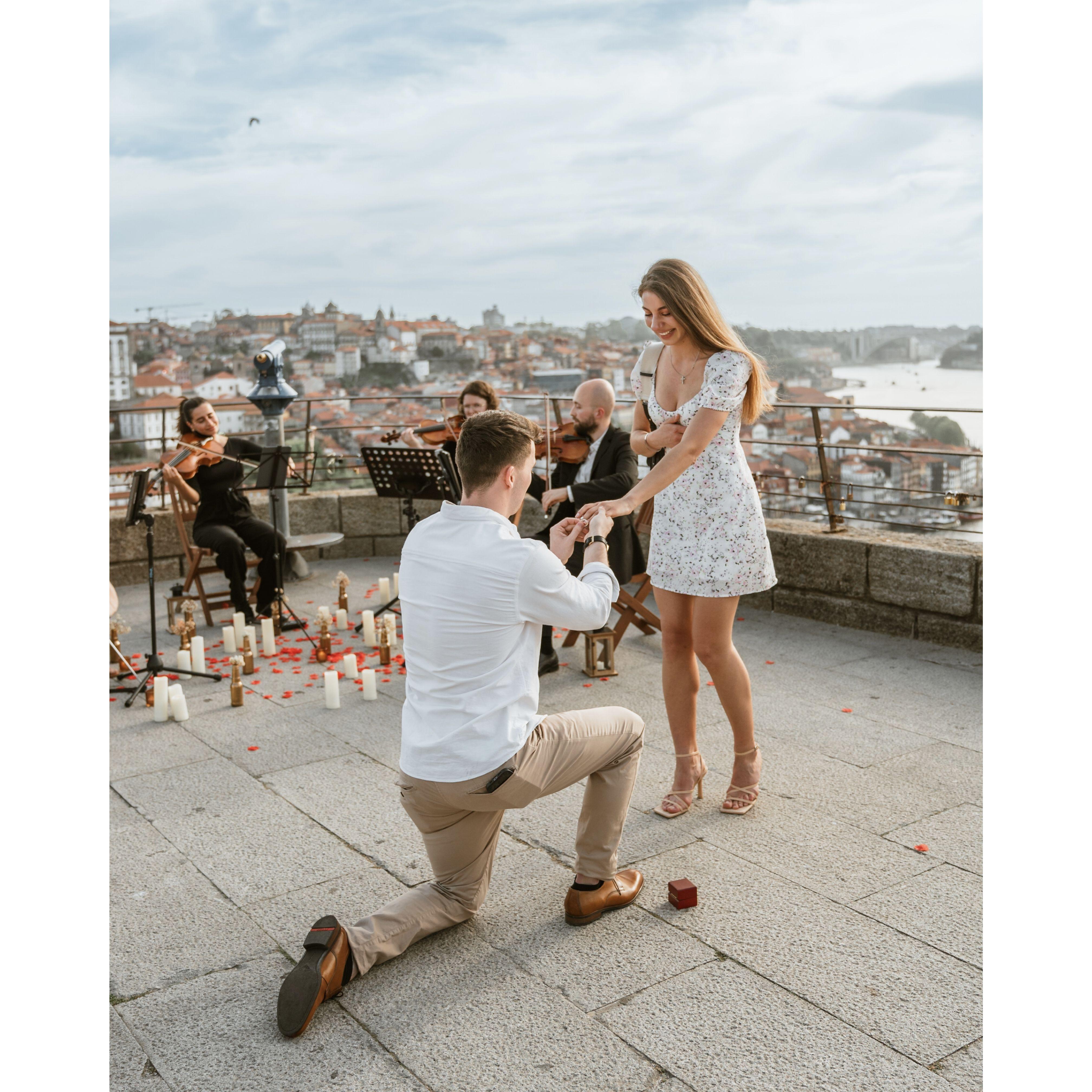April 13, 2024 Our engagement in Porto, Portugal.