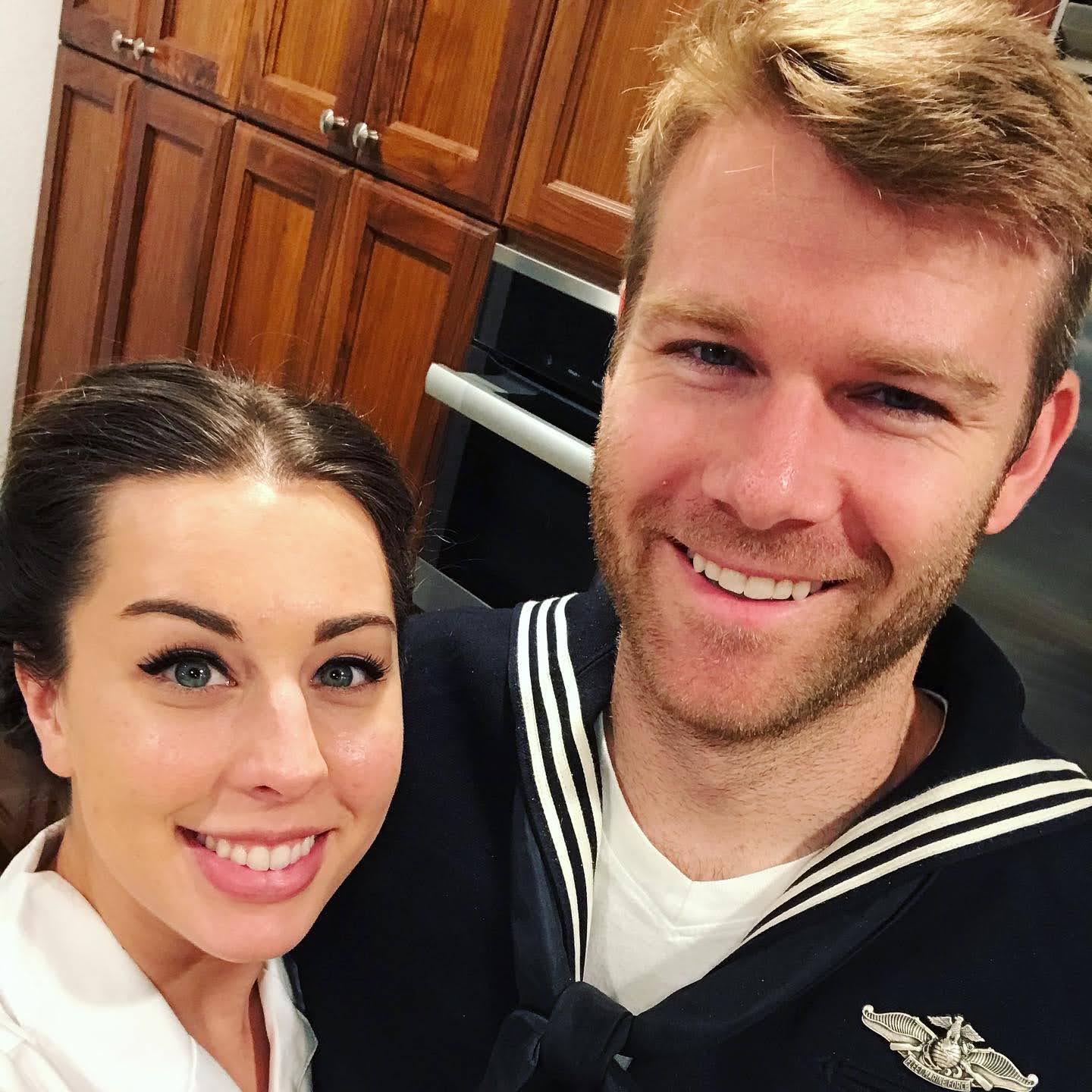 Halloween 2020, we dressed up as the Sailor and Nurse kissing from Time Square.