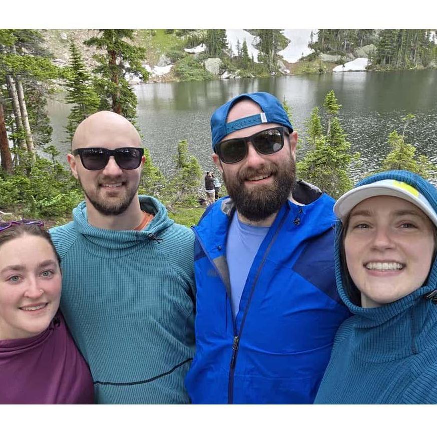 Colorado hike with Matt's siblings