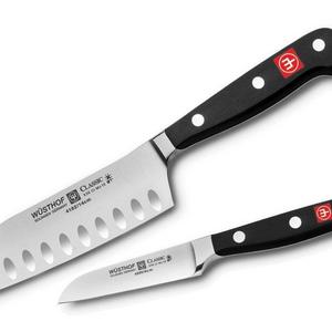 Wusthof Classic Mini 2 Piece Santoku Asian Chef's Knife Set 9291
