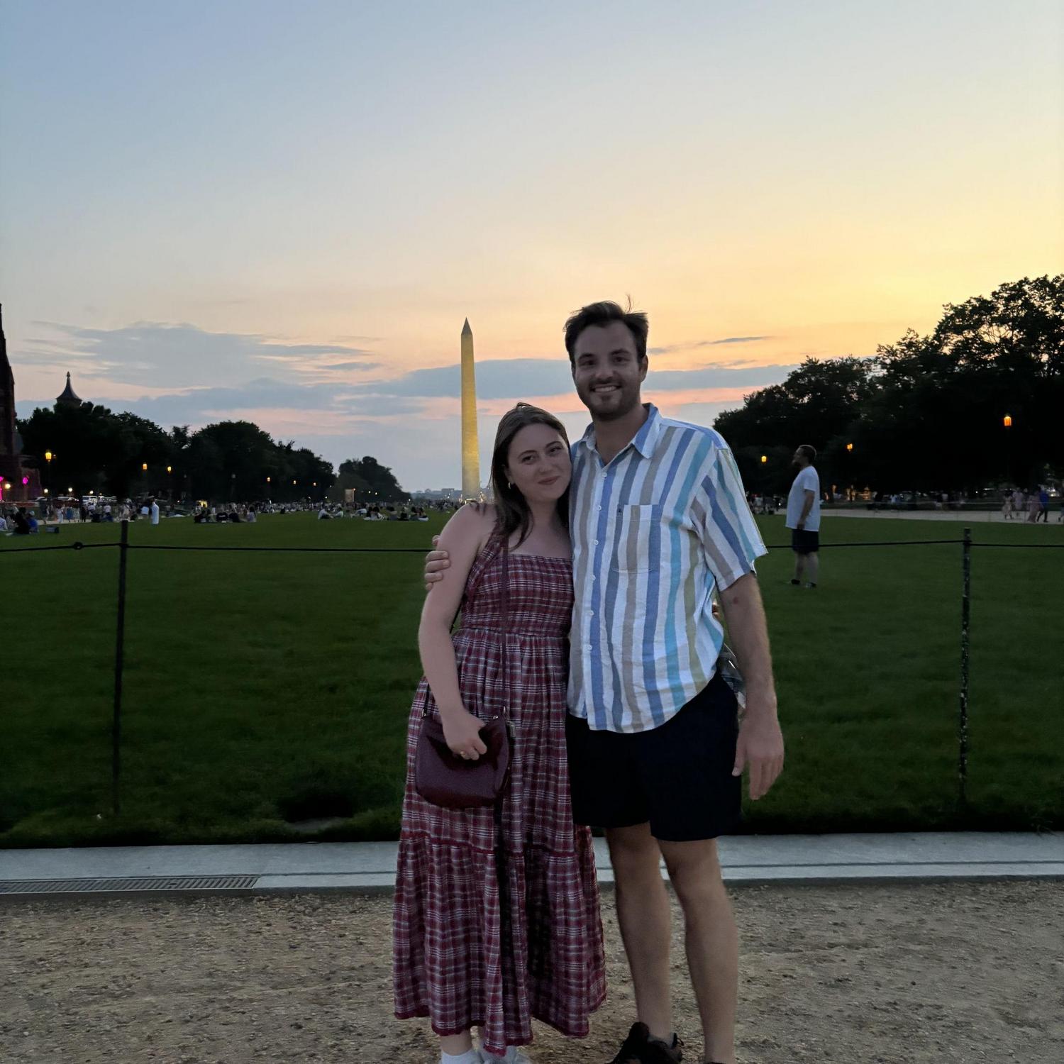 On the Summer Solstice in 2024 on the National Mall.