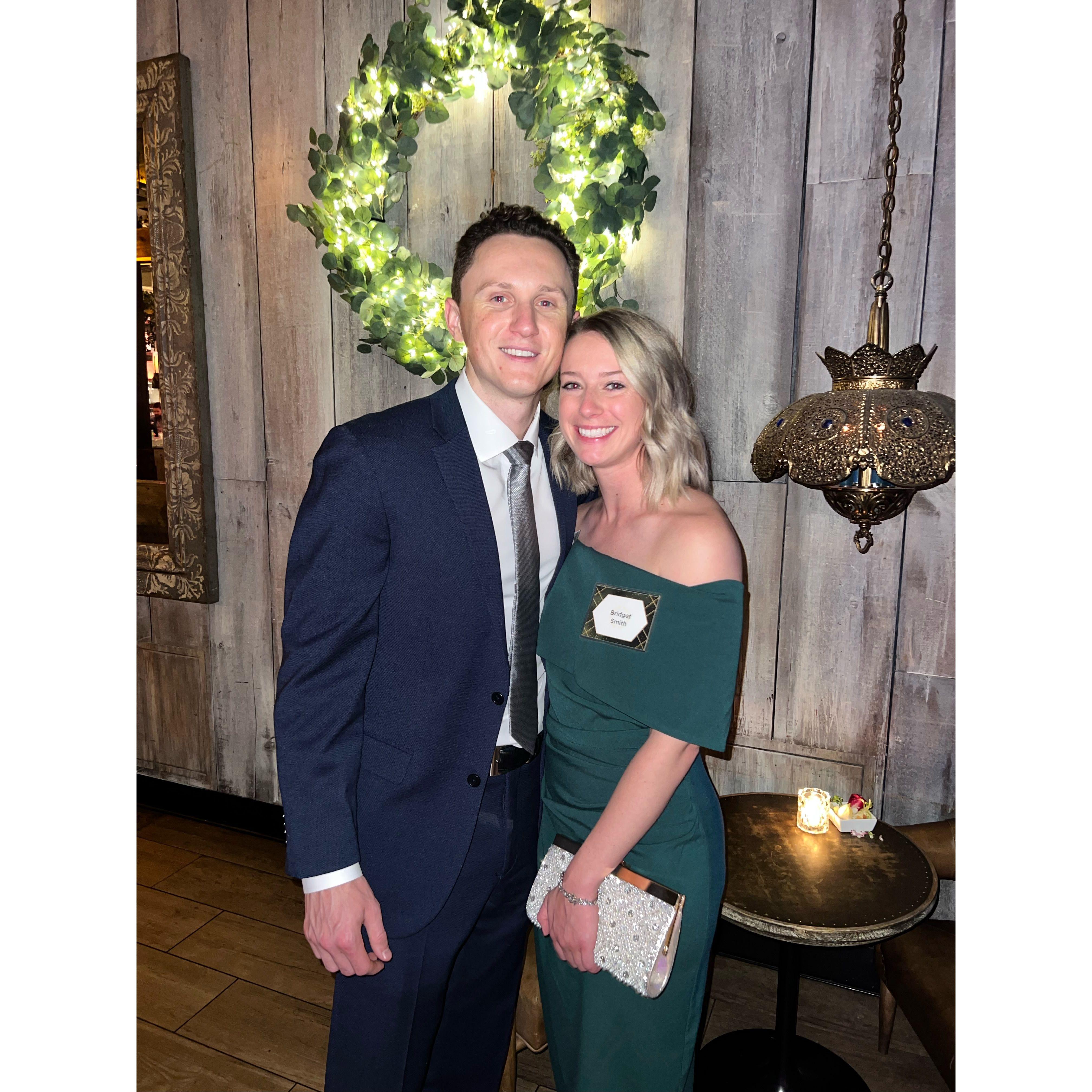 Steve's company holiday party in 2022