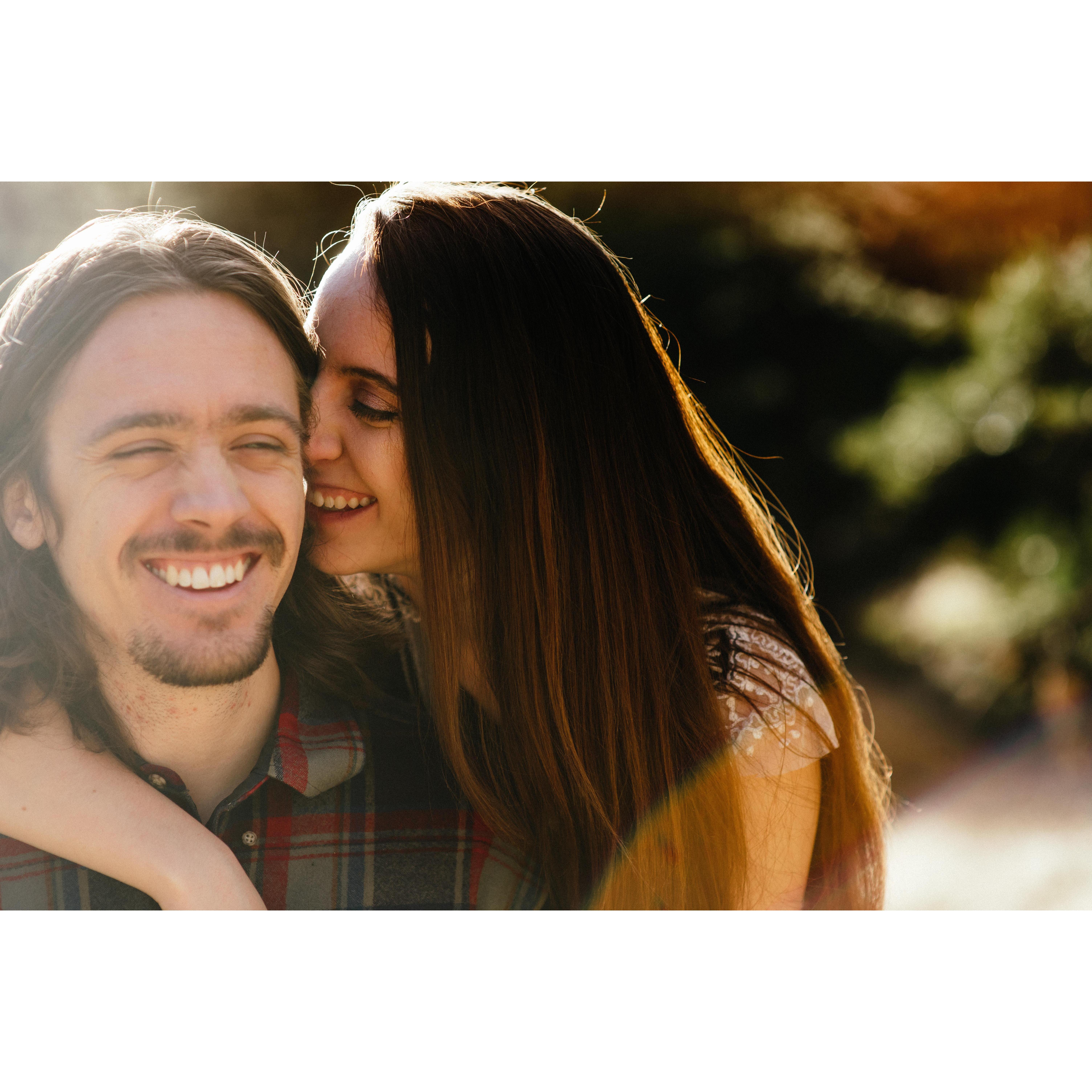 Engagement shoot back in Boulder, CO with our friend, Chelsey Pas with Friends & Lovers Photography!