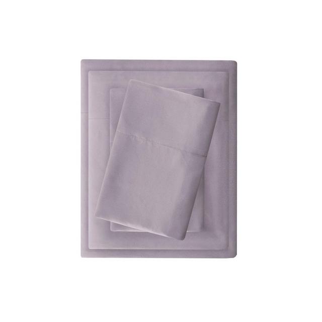Queen 3M Microcell Moisture Wicking Sheet Set Purple