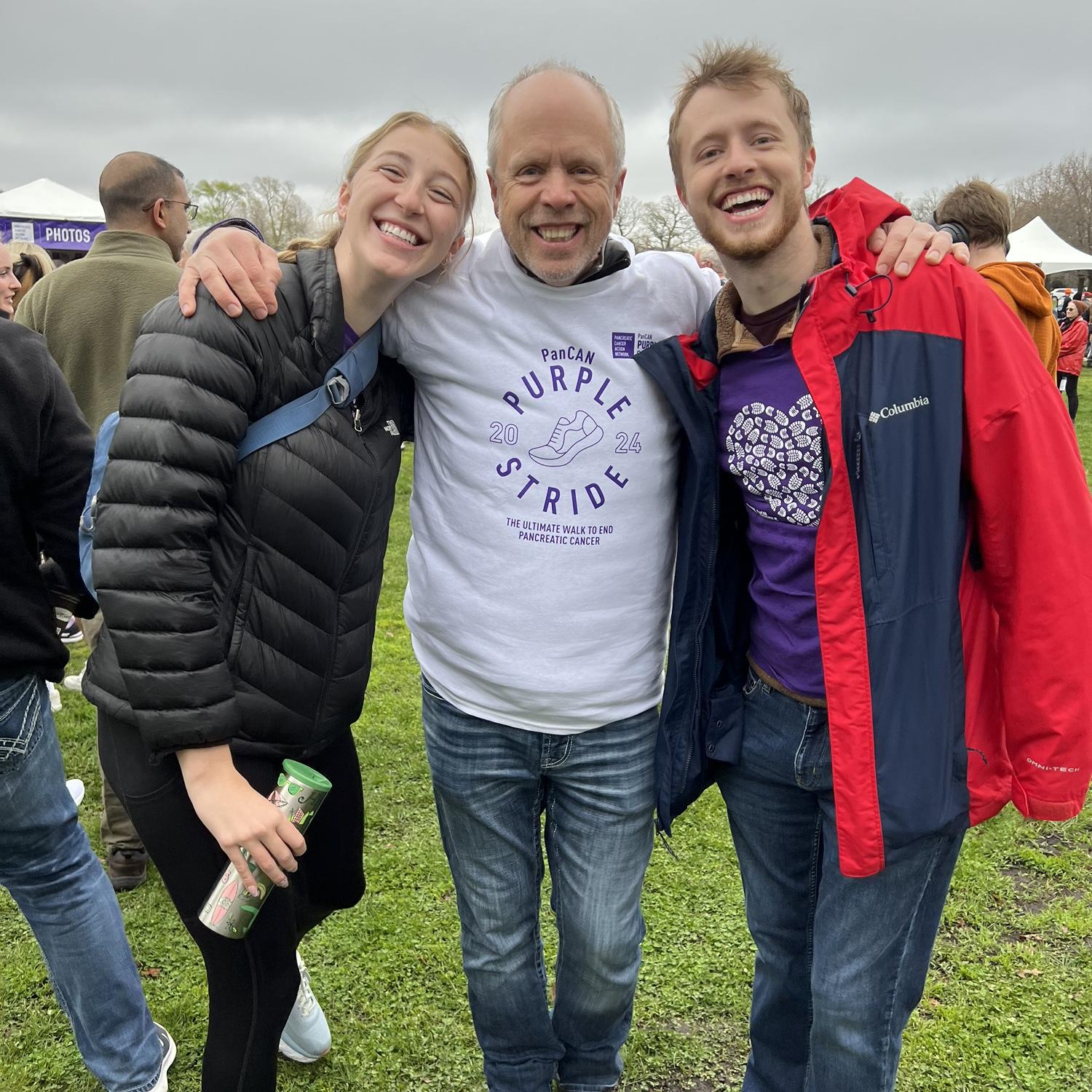 Pan Can to support John (Luke's dad)