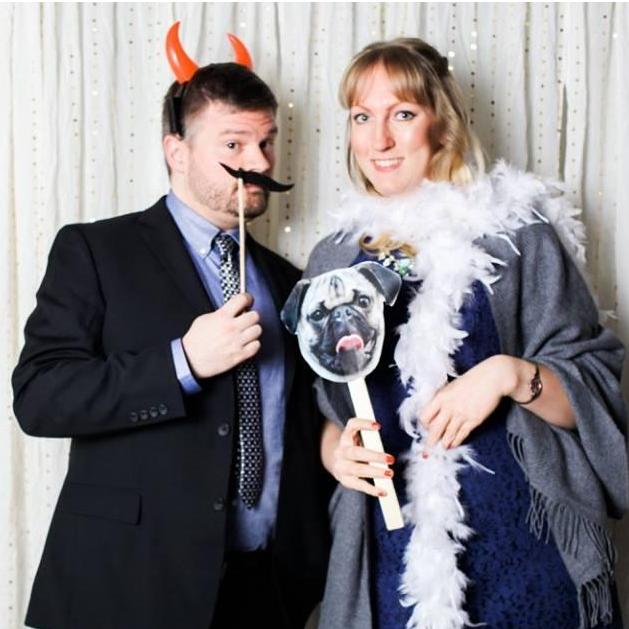 Photobooth at Jaime & Dave's wedding in 2016!