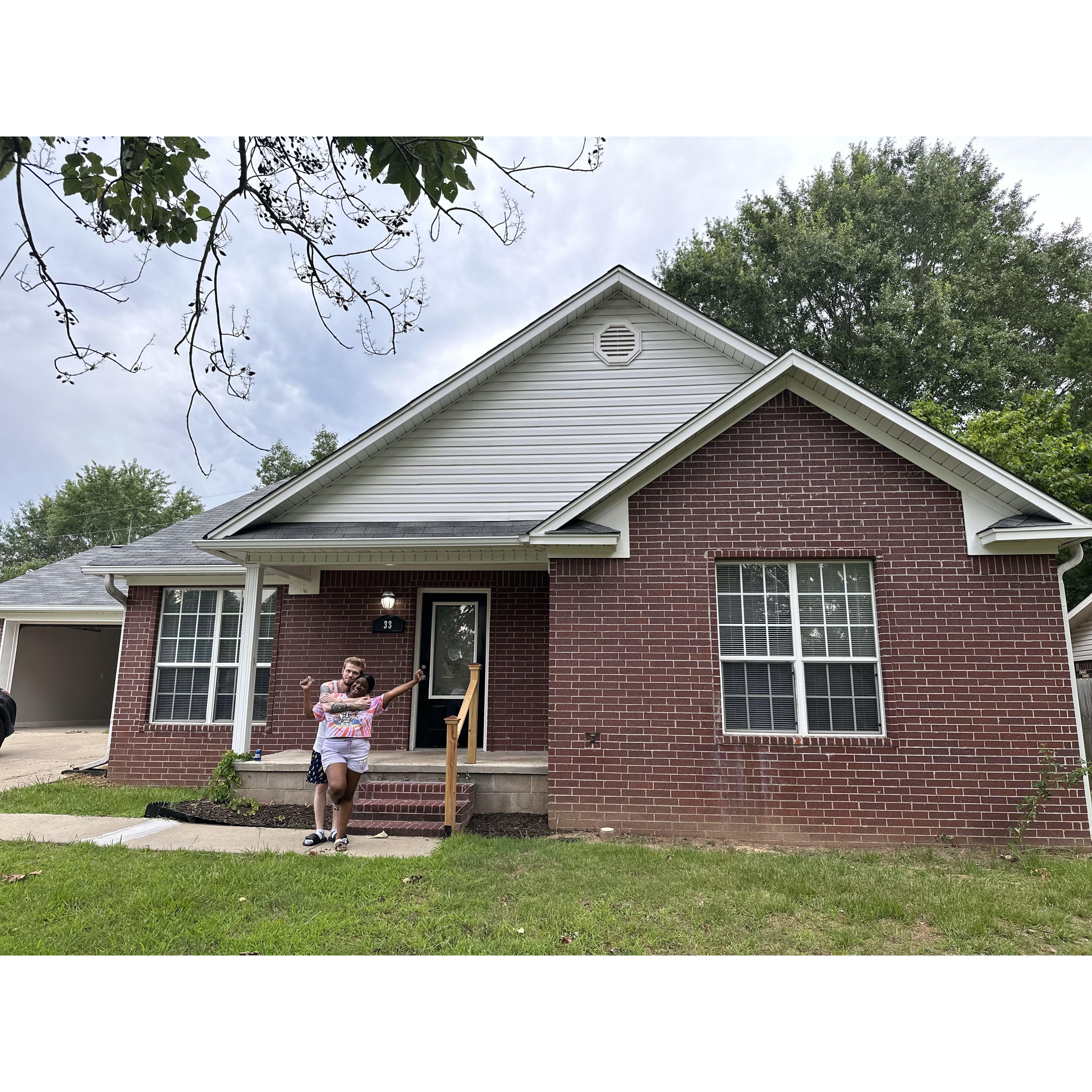 We bought our first house!!