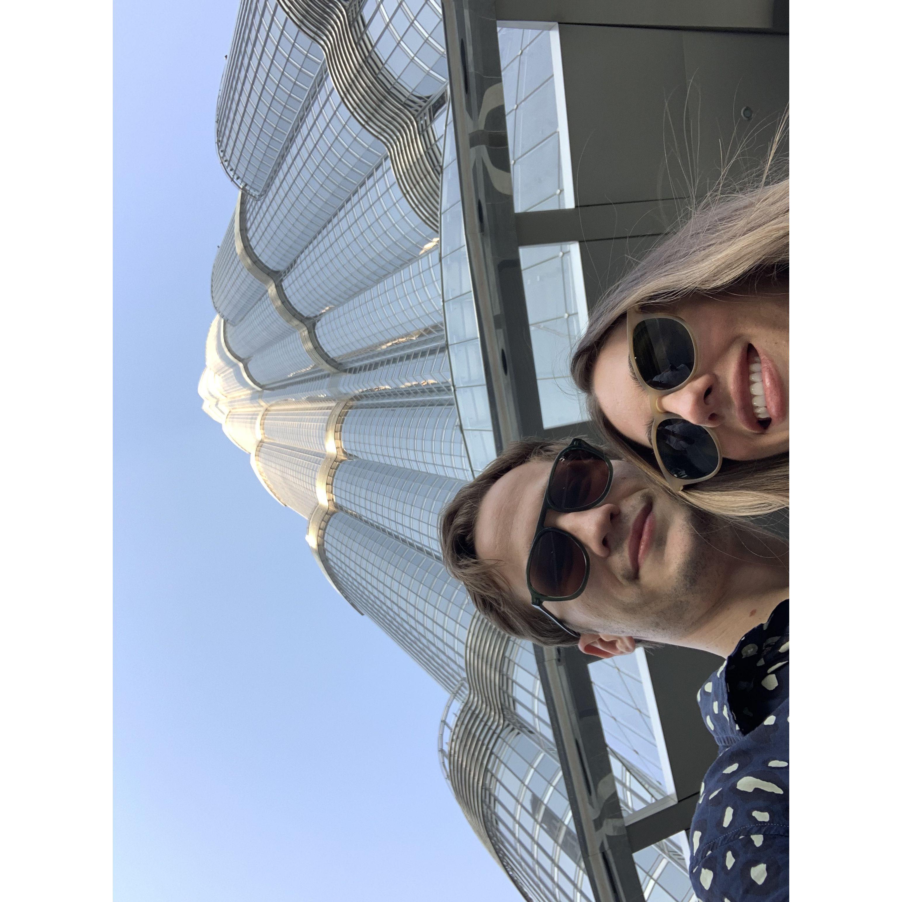 It was Amber or all of the Burj and the Burj won