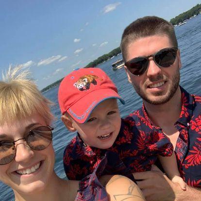 Theo's first Amusement Park trip on Brody's birthday
