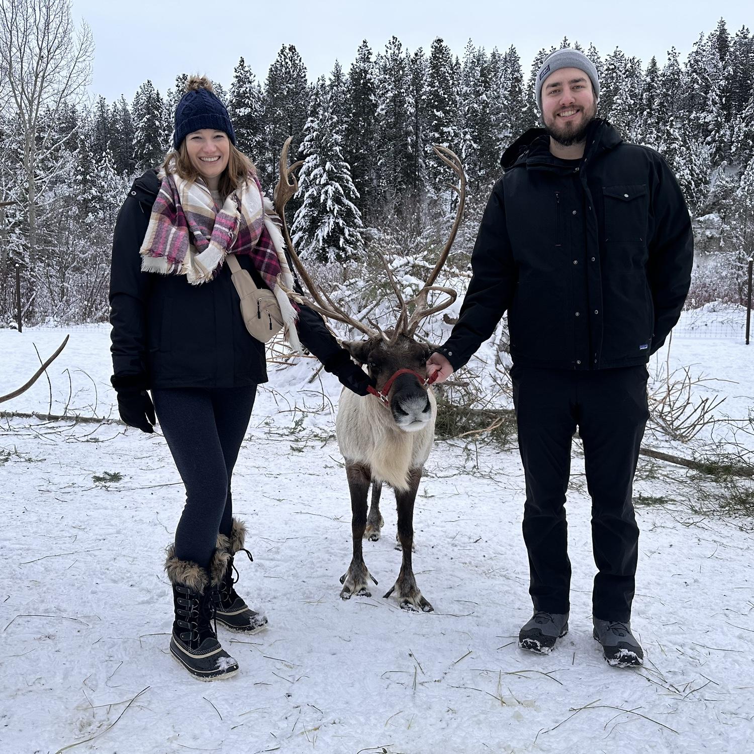 Reindeer Farm in Leavenworth, WA