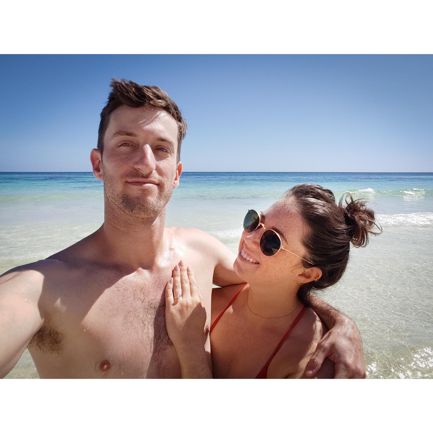2019 Jeremy proposed in Tulum on Isabelle's birthday!