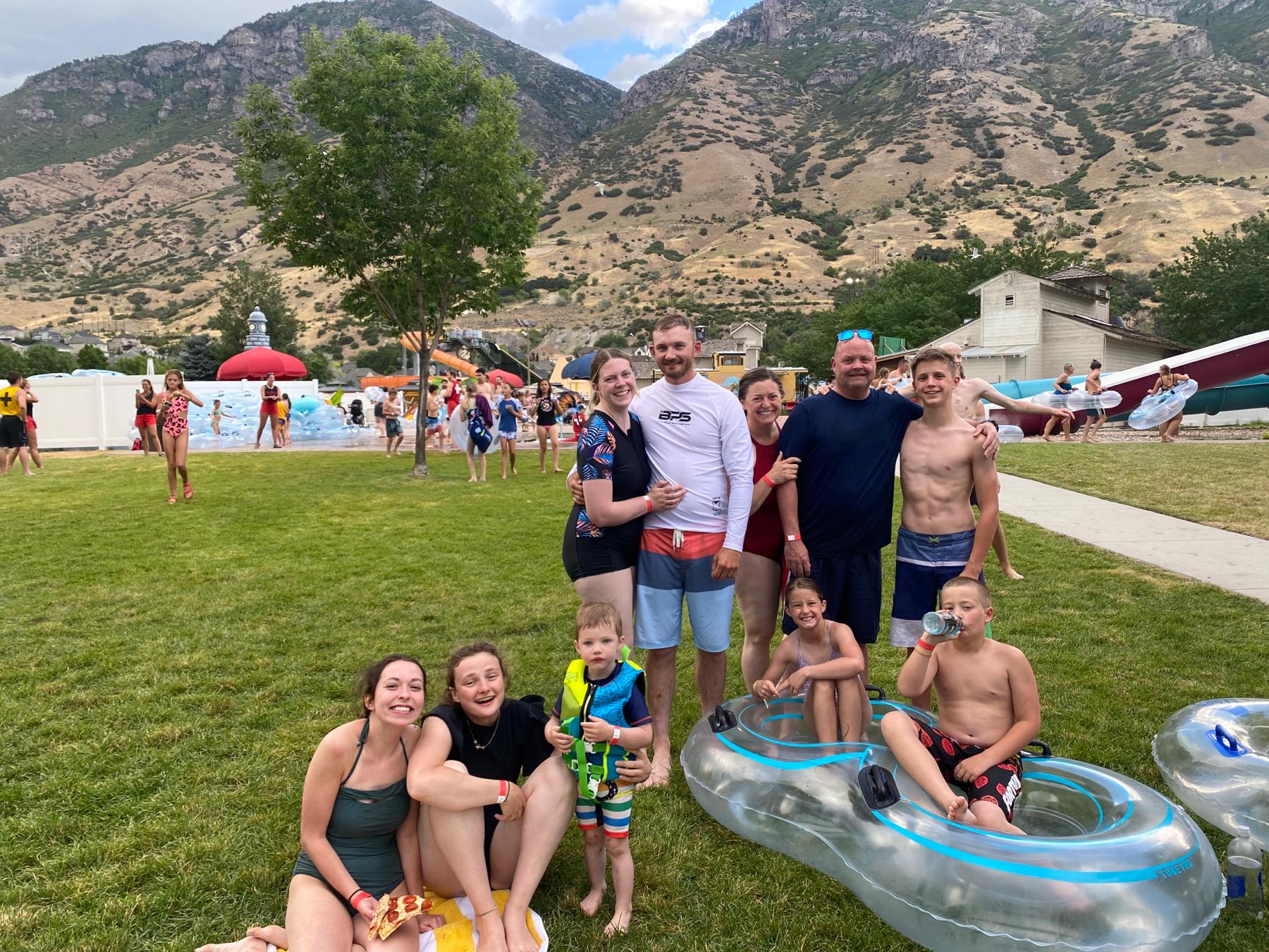 Family day at Splash Summit with Job Nimbus
