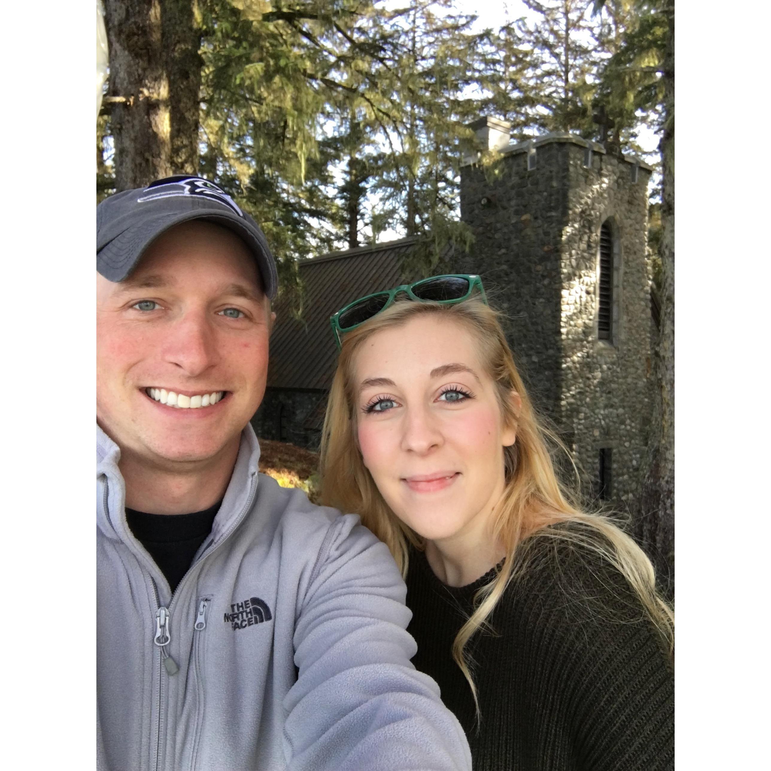On one of our many day trips in Juneau, AK