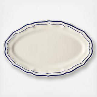 Filet Cobalt Oval Platter