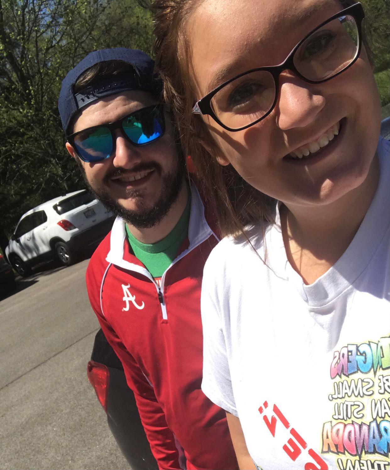 We participated in an MS walk in Lincoln, IL for Callie's grandpa.