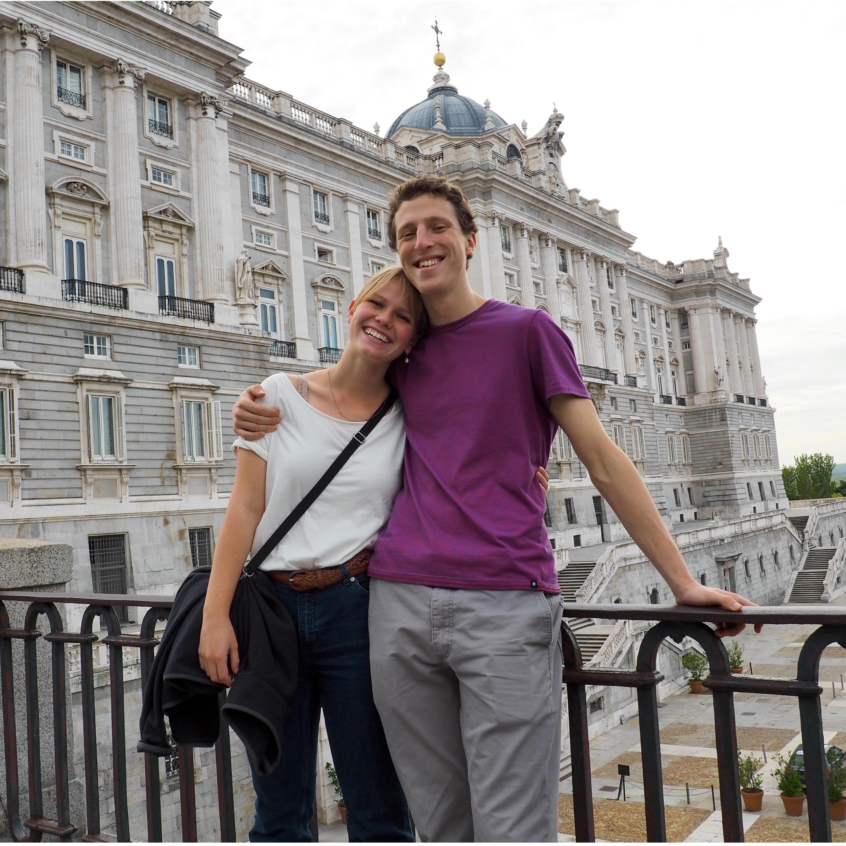 We both studied abroad in the fall of 2015 and had a blast meeting up on weekend trips.