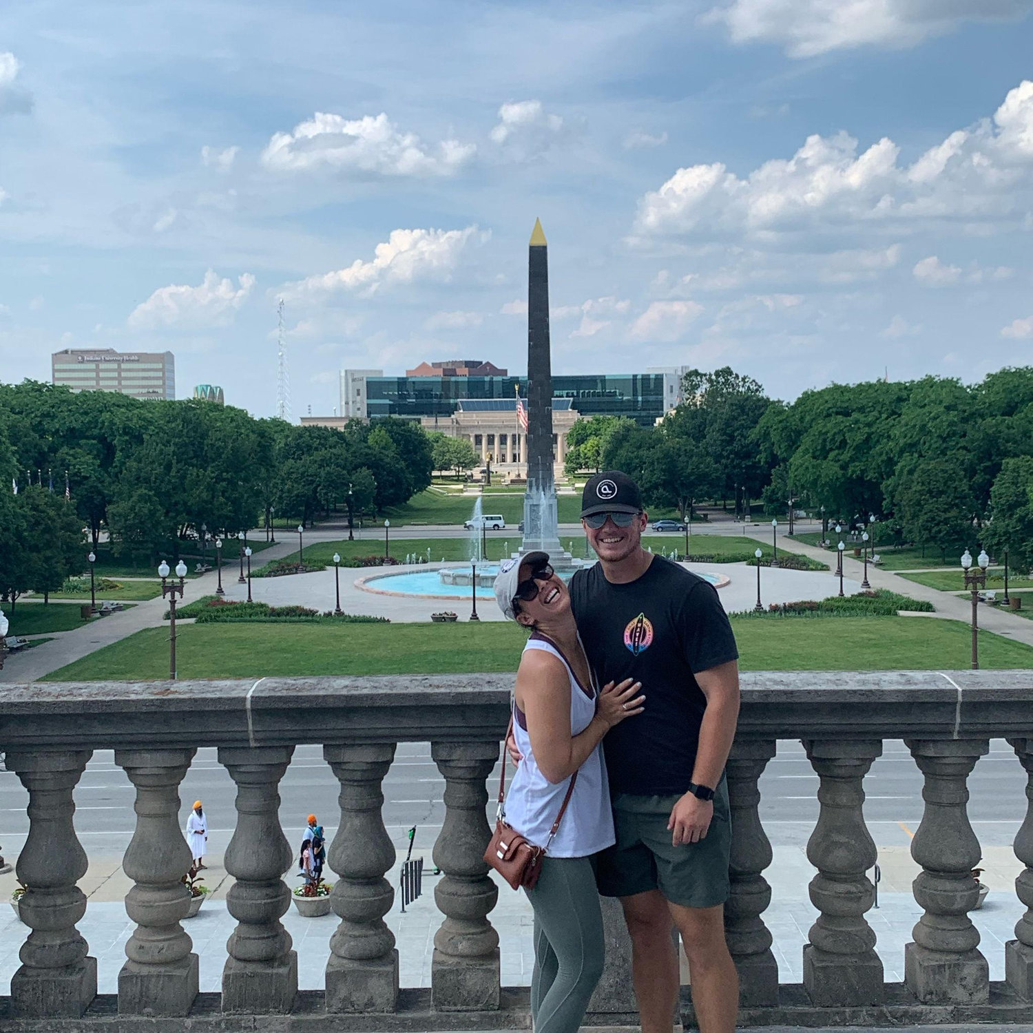 One of the first adventures we had in Indy.