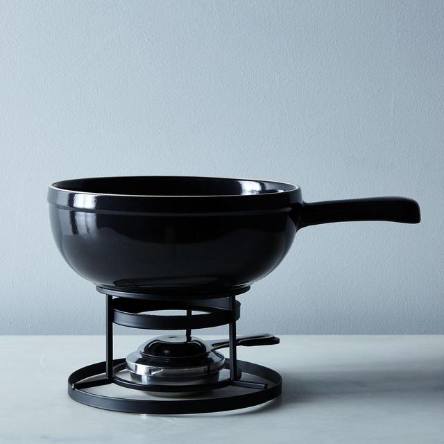 Emile Henry Ceramic Cheese Fondue Set