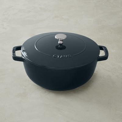 Staub Cast-Iron Essential French Oven, 3 3/4-Qt., La Mer