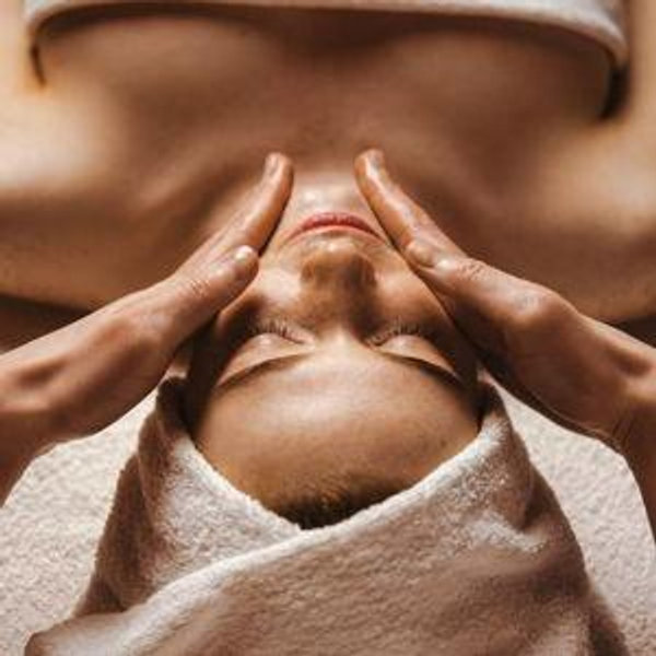 Facial before the wedding
