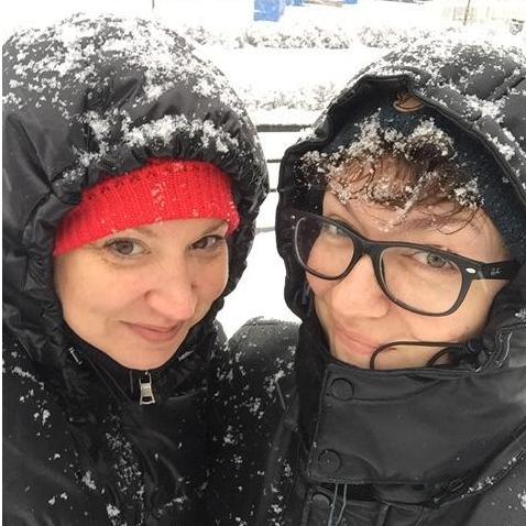 Snowy in Montreal, just after Christmas 2016.