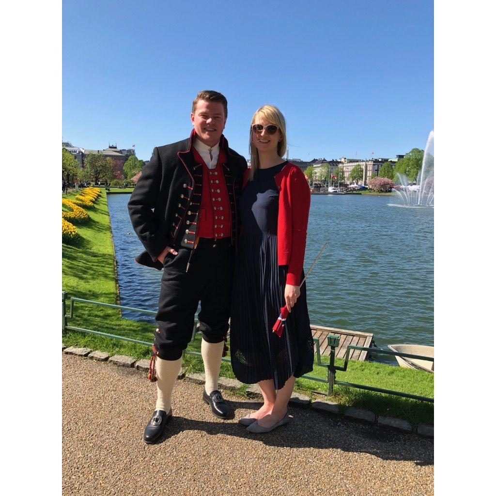 May 17th, 2018 in Bergen. May 17th is Norway's Constitution Day
