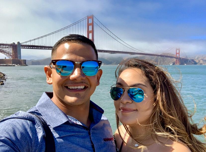 Our San Fran trip! Loved the views, especially the one right beside me!