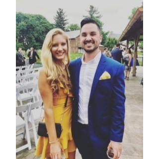 Our first wedding together!