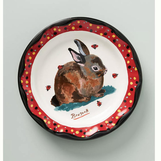 Nathalie Lete Charmante Dinner Plate