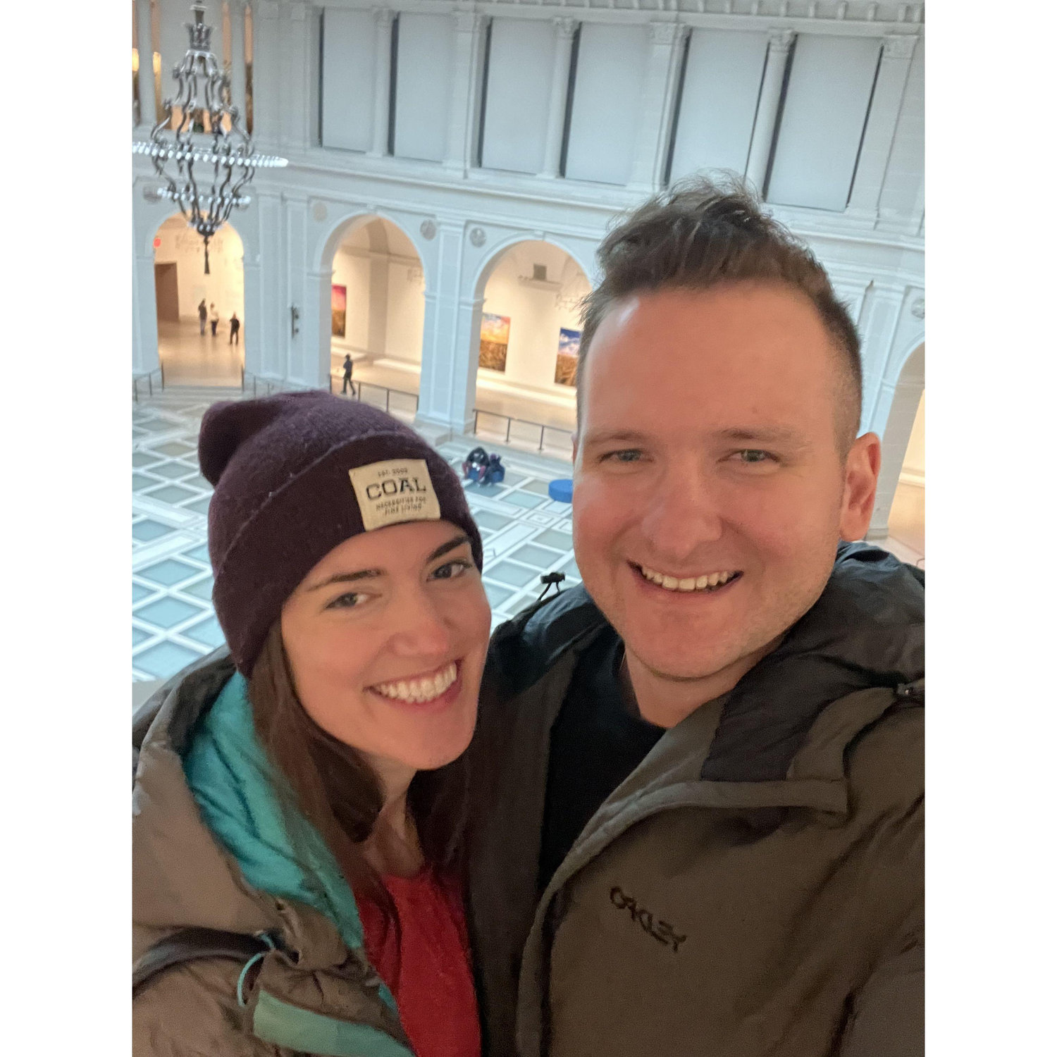 At the Brooklyn Museum