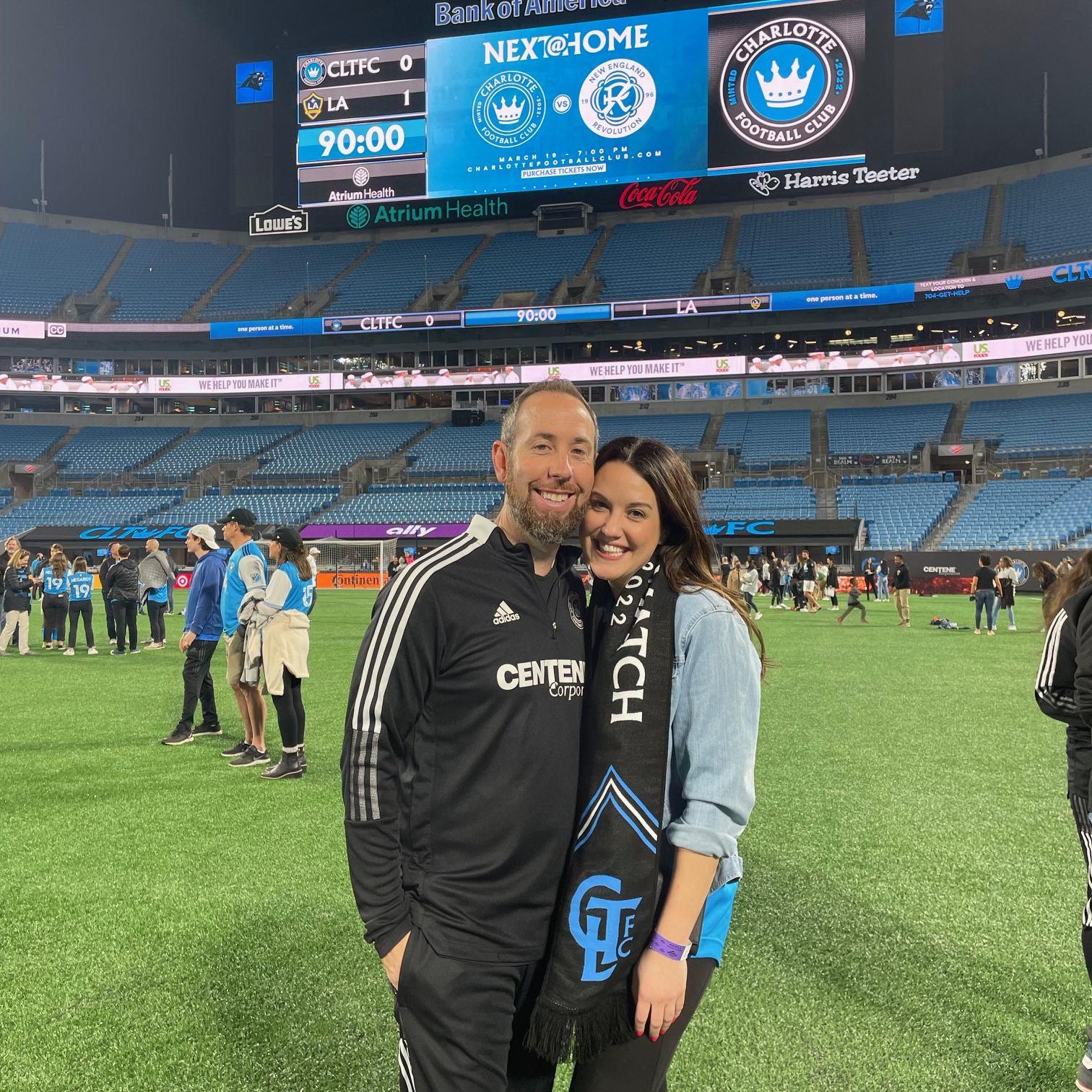 Charlotte FC's inaugural game on March 5, 2022.