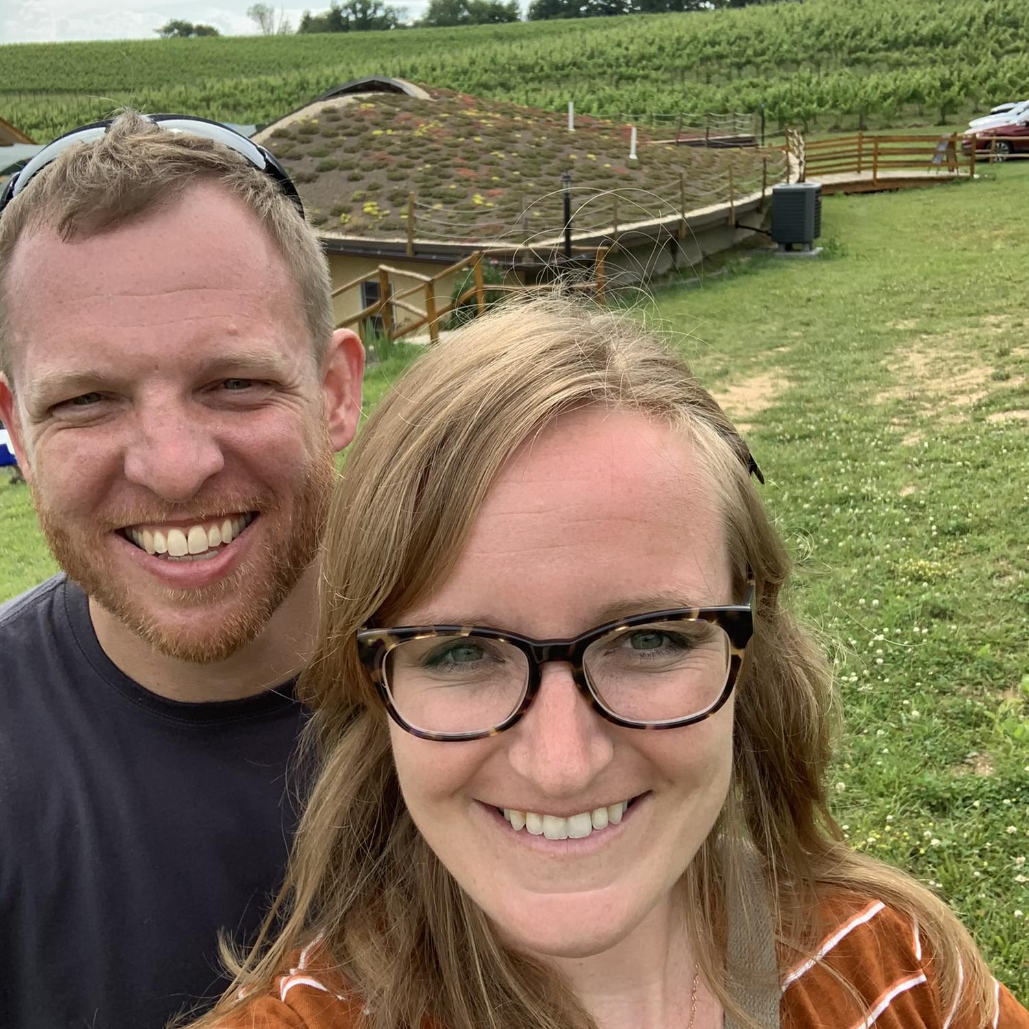 Black Ankle Vineyards. June 2020. Eric met Emily’s best friend, Caitlin, for the first time!