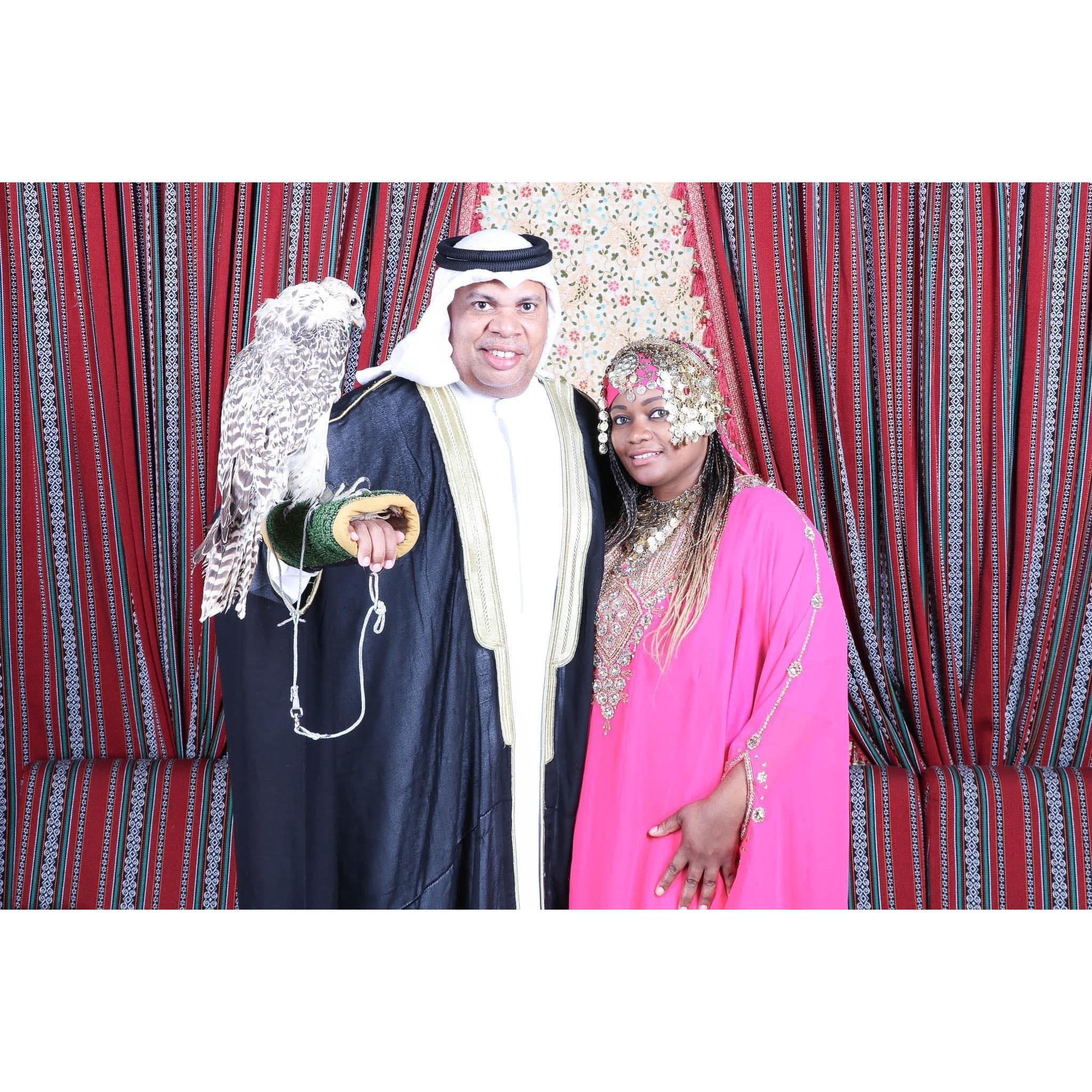 Dubai style wedding