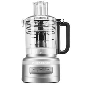 KitchenAid 9 Cup Food Processor Plus, Contour Silver, KFP0919