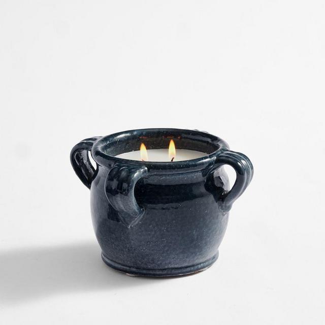 Emery Candle, Small, Mediterranean Seaside