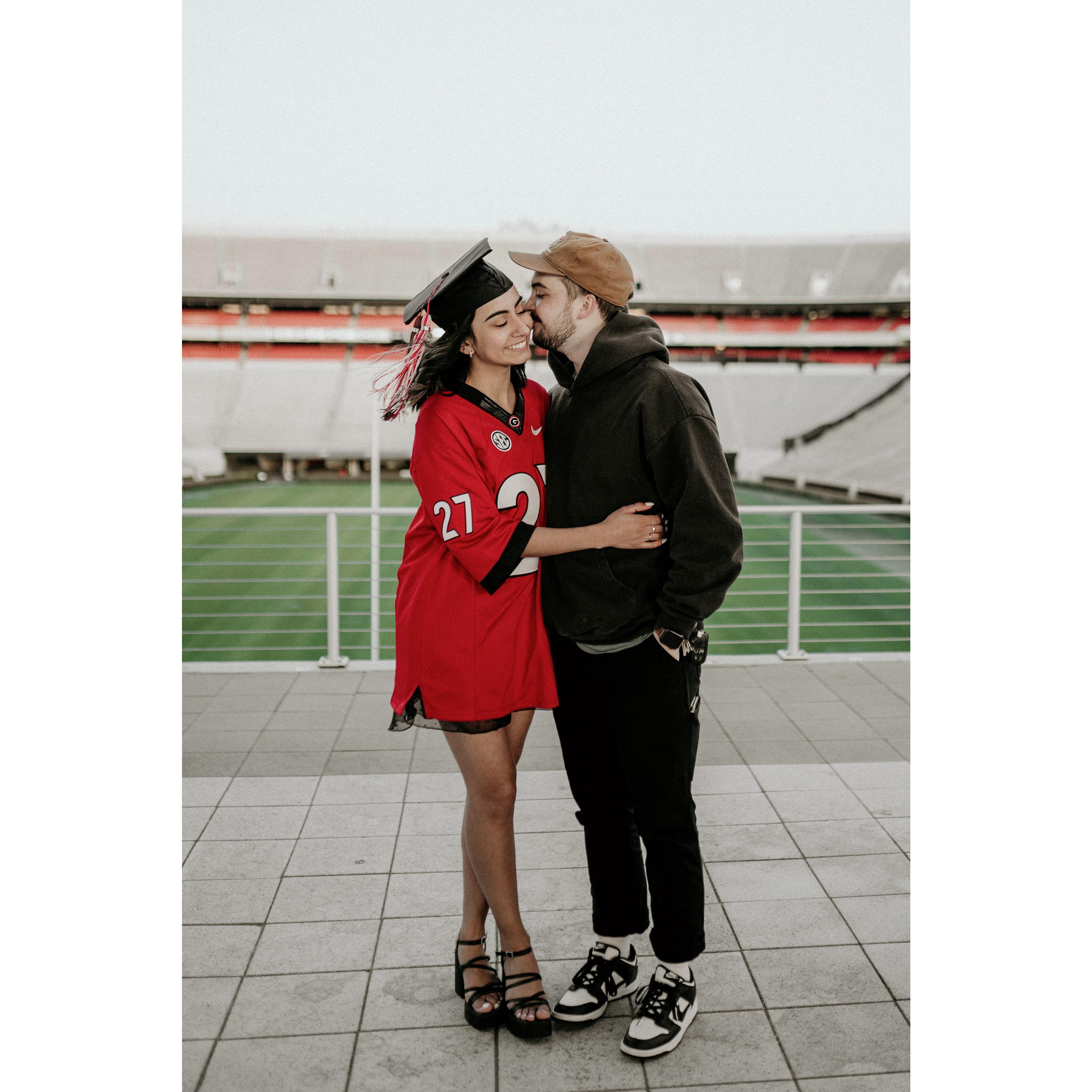 graduation! go dawgs