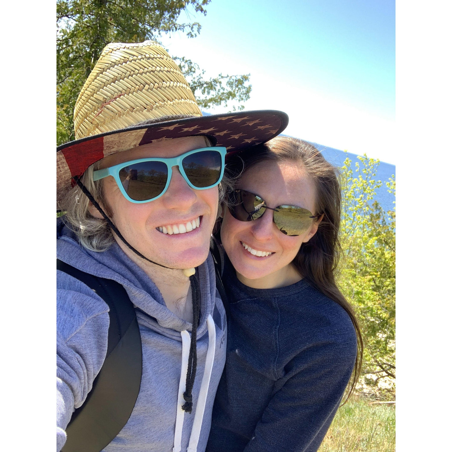 Ethan surprised Adele with a trip to Washington Island for her birthday - May 2023
