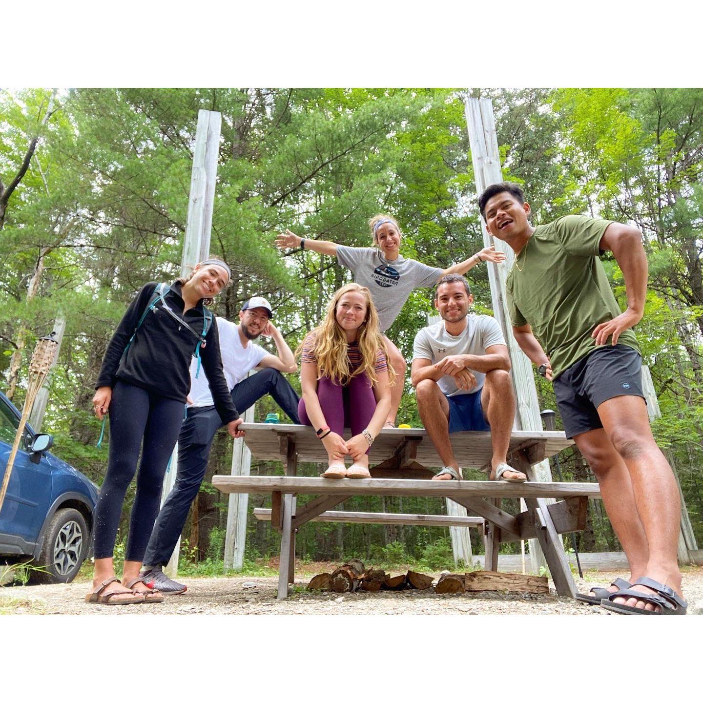 This is day 3 of camping near the park