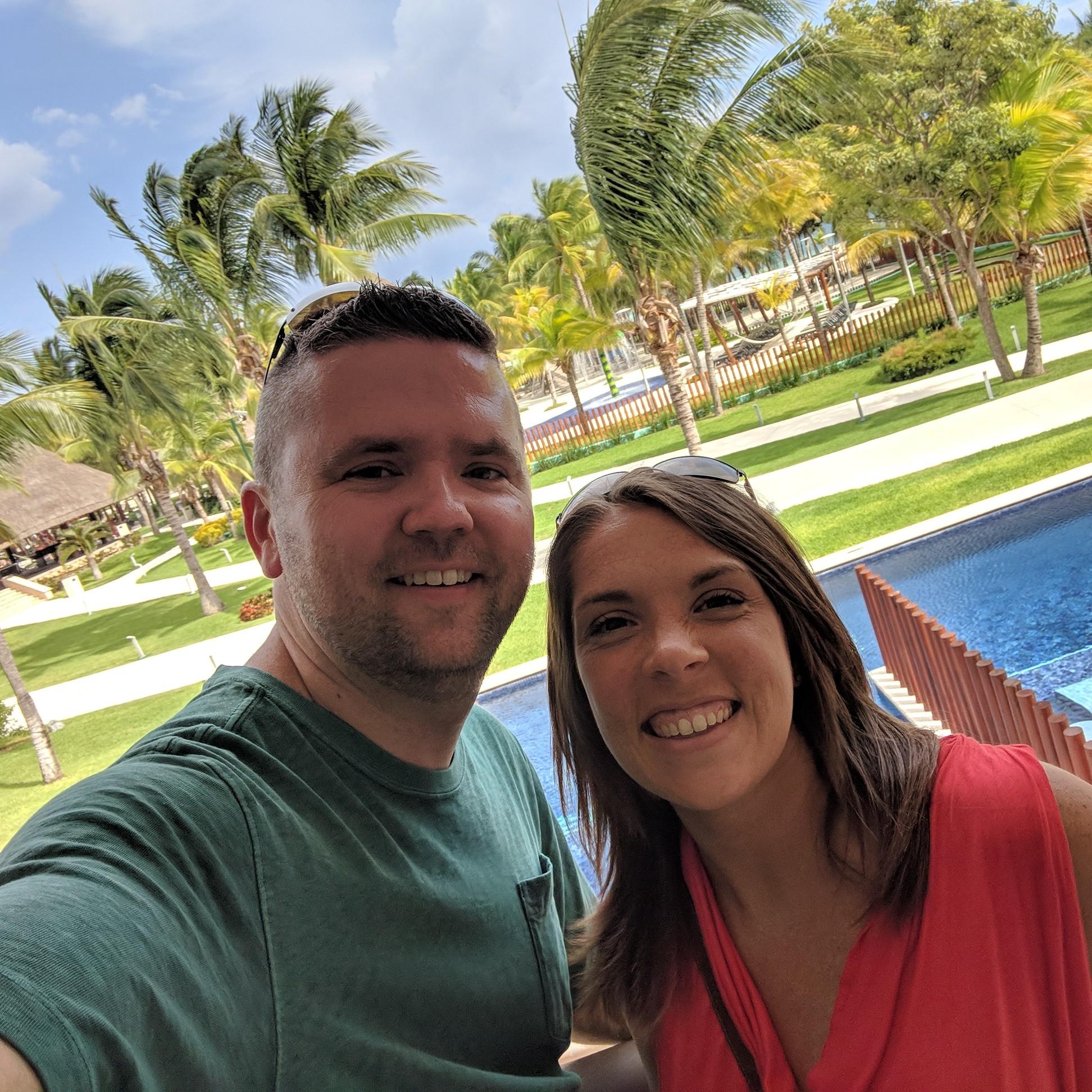 First trip out of the country for Sam! Went to Playa del Carmen, Mexico for Justin y Daya's wedding! Great time with great friends!