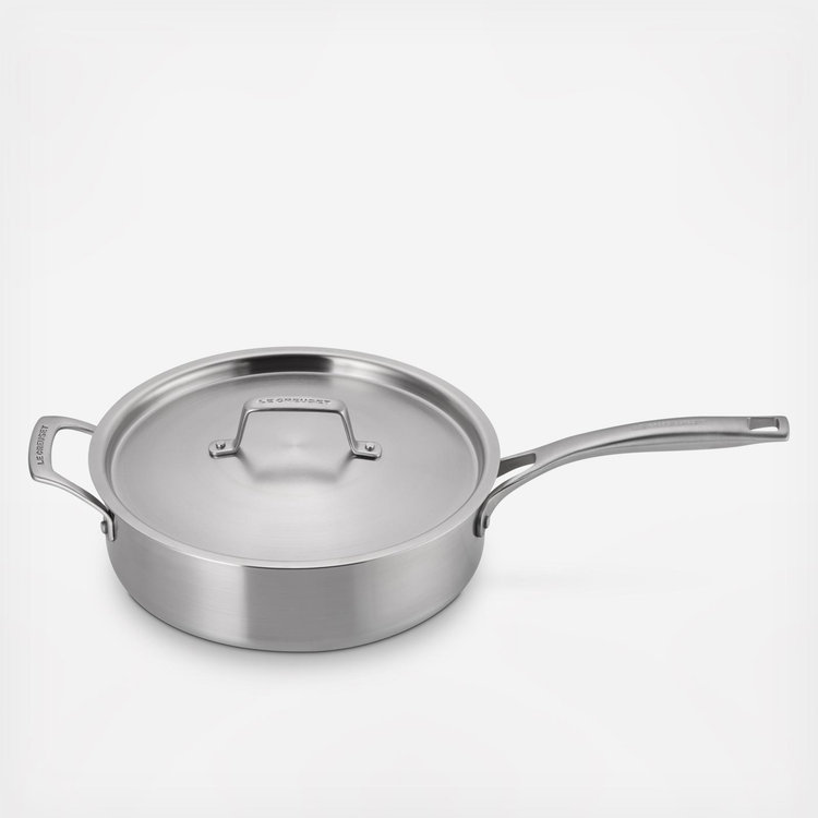 Le Creuset, Essential Stainless Steel Saute Pan | Zola